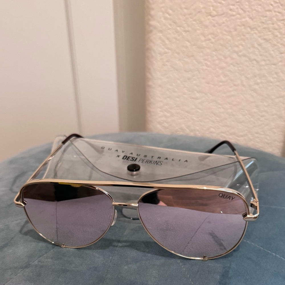 Quay x Desi High Key Sunglasses